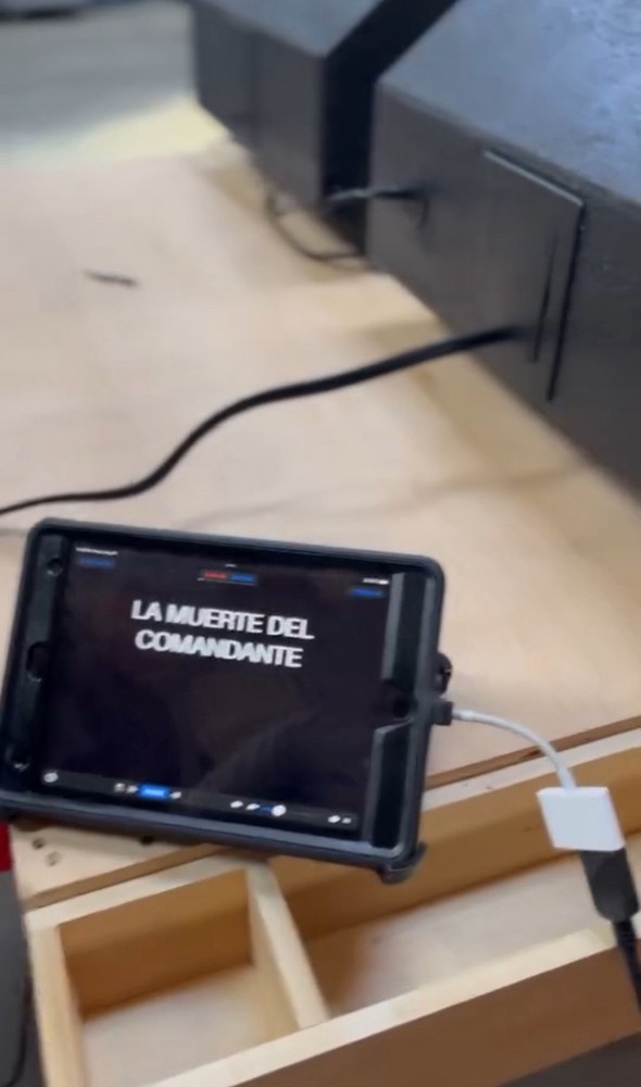 Teleprompter insignia fire TV