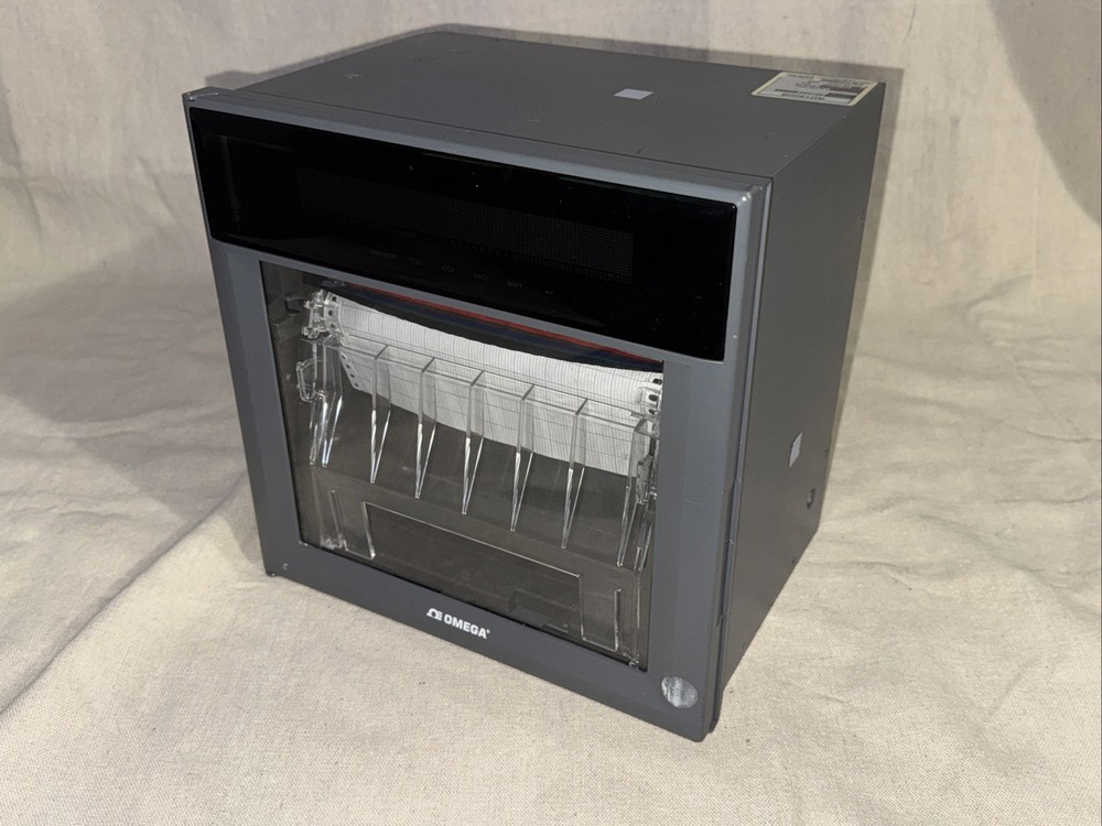 Omega RD1800B Programmable Chart Recorder Plotter RD1804B/A1/R1 100/240 VAC 3