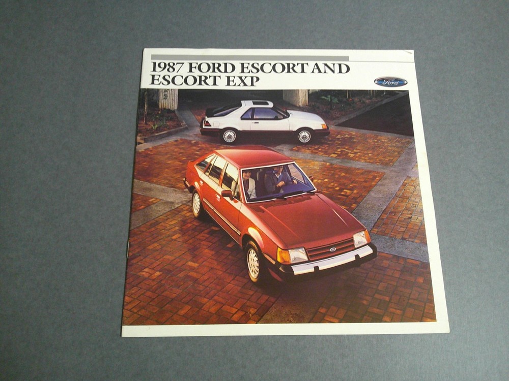 1987 Ford Escort Sales Catalog