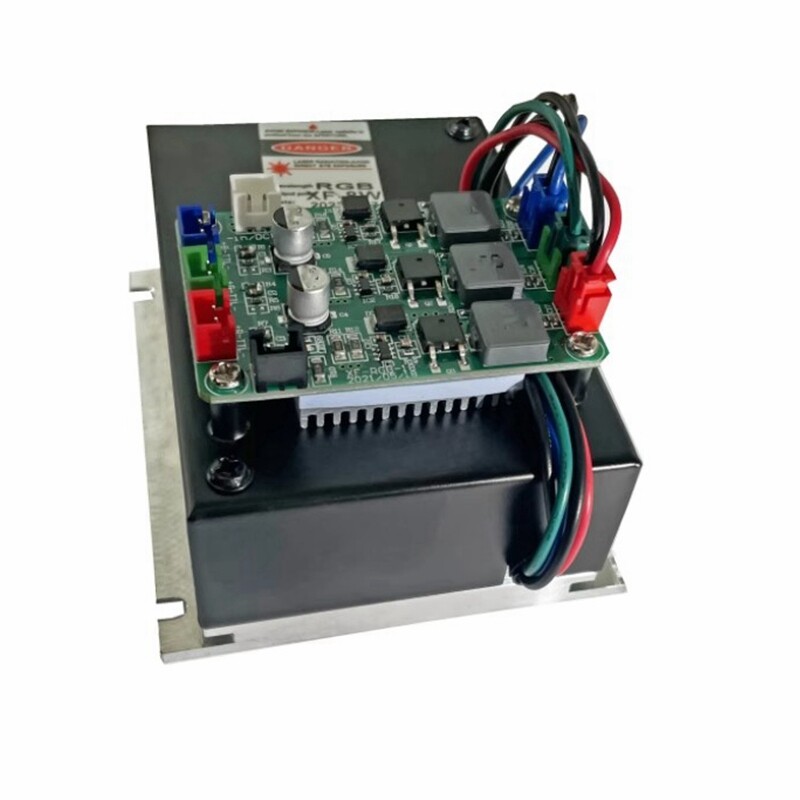 RGB 6W Semiconductor Laser Source Solid-state Pumped Laser Head Stage Laser
