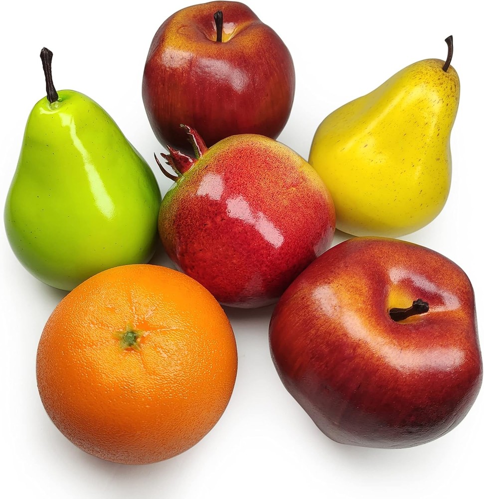 Artificial Fruits Pack,Fake for Home Decor,Simulation Fruit Assorted