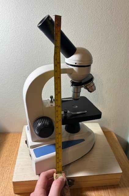 AmScope 40X-1000X Metal Student Compound Microscope