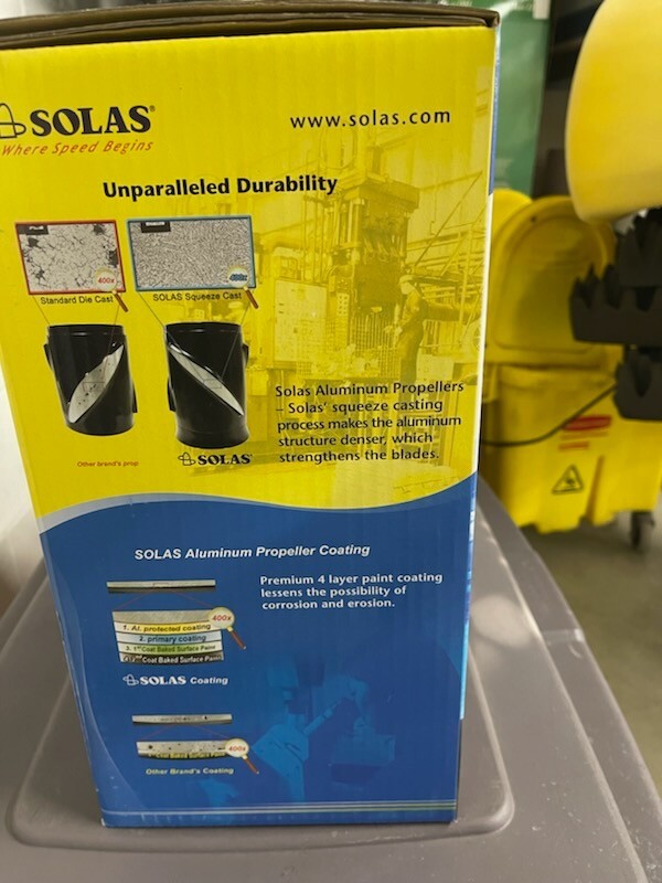 SOLAS AMITA 3 D SERIES ALUMINUM PROP