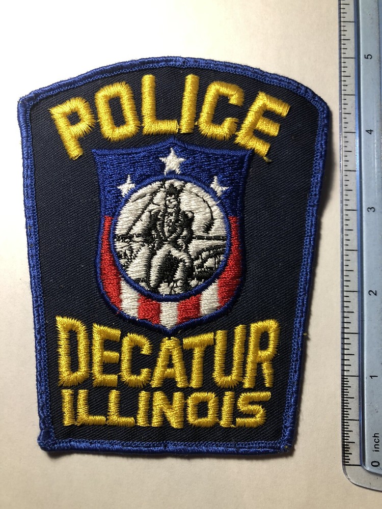 Decatur Illinois Police Patch