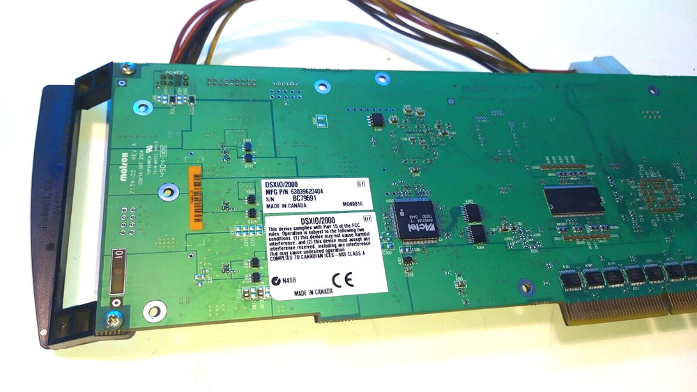 Vintage PC Matrox PC DSXIO2000 editing card i/o + BREAKBOX
