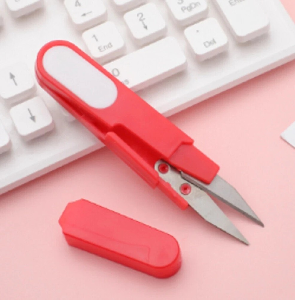 4-Pack Embroidery Sewing Snips – Precision Thread Cutter Scissors Yarn Nippers