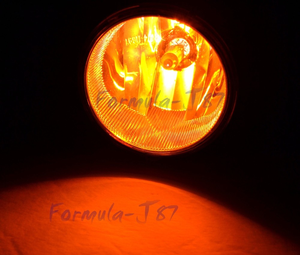 Halogen 9005 HB3 65W Orange Amber Two Bulbs Head Light Low Beam Replacement OE