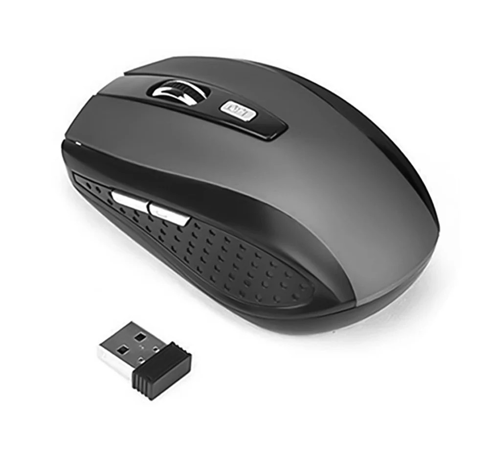 2.4G Wireless Gaming Mouse - Slim Mini 6D Optical Ergonomic Design