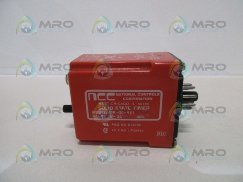 NCC A1K-30-461 SOLID STATE TIMER UNMP