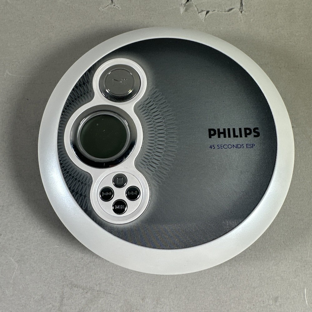 Philips AX2411/17 Portable CD Player Walkman 45 Second ESP Tested