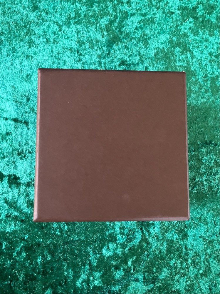 Lucian Piccard Watch Box & Booklet, Brown Empty Box