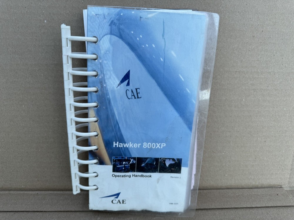Hawker 800XP Operating Handbook