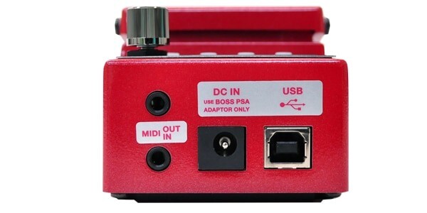 Boss RC-5 Loop Station Guitar Effect Pedal Phrase Recorder Compact Red Black