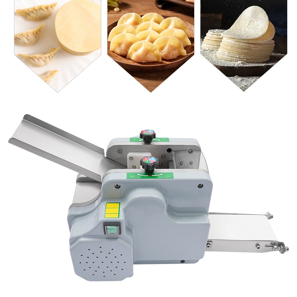 110V Automatic Dumpling Skin Machine Dumpling Wrapper Maker 60 Pieces/Min