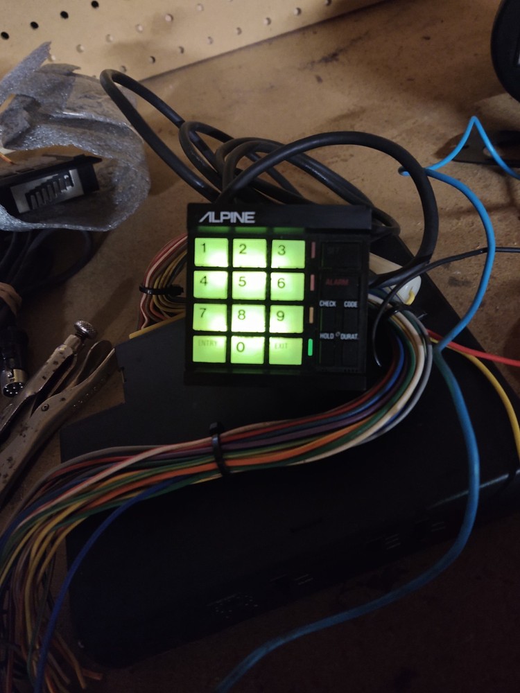 Vintage / Old School Alpine 8080 Security System Bundle