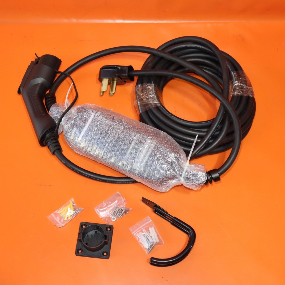 TESLA MODEL S EV CHARGING CABLE MODEL 2 LEVEL 2 PRIMECOM 2012 2013 2014 2015 OEM