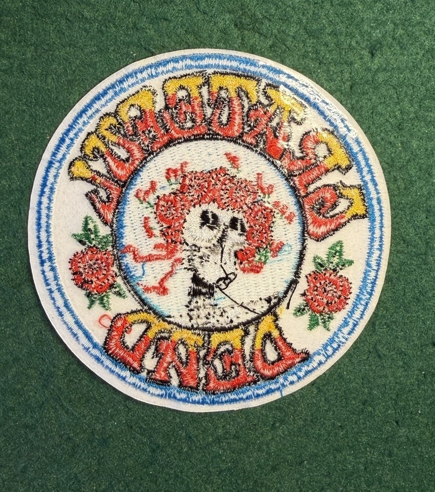 3.5-inch Grateful Dead Iron or Sew-on Patch
