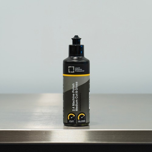 Liquid Elements 2.4 Machine Polish | Medium Cut & Gloss Yellow 250ml