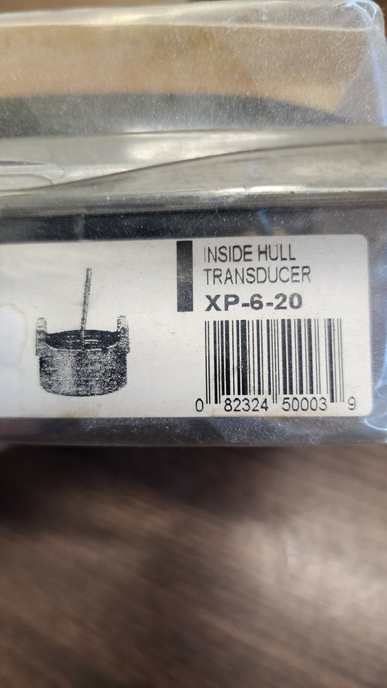 XP-6-20 HUMMINBIRD INSIDE HULL TRANSDUCER
