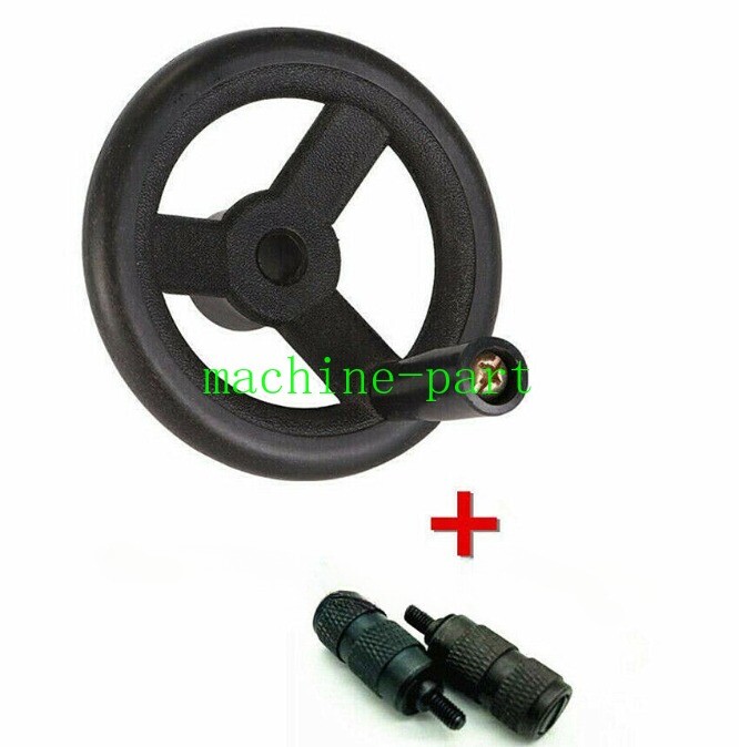 Milling Machine Feed Plastic Hand Wheel & 2*Reverse Knob Mill