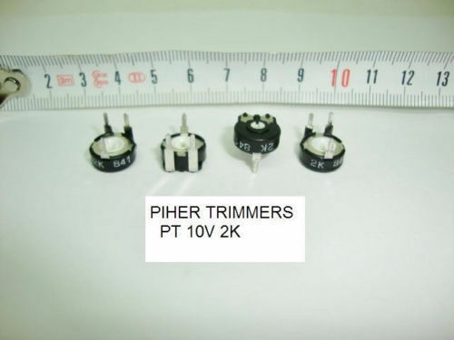 PIHER TRIMMERS 2K PCB PT10V 1PC