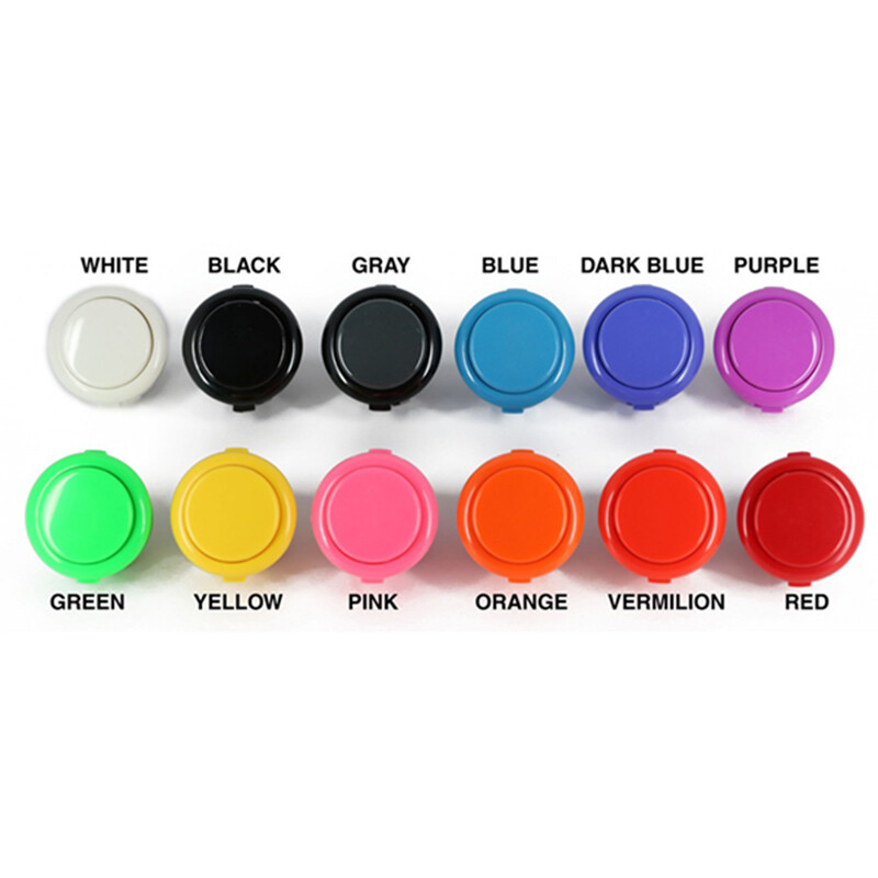 8pcs Original Sanwa OBSF-30 Push Button for arcade MAME