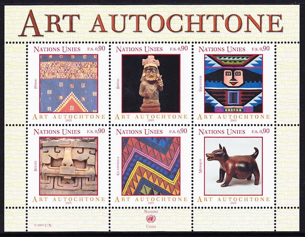 United Nations Geneva Scott 405 Mint never hinged.