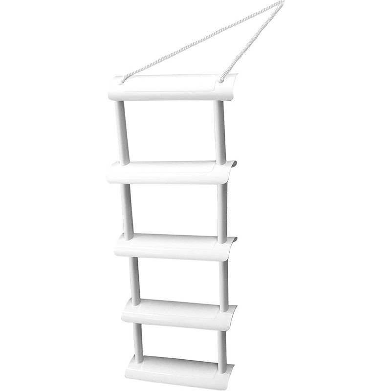 Durable Corrosion Resistant Boat Ladder Deep Docks Easy Access W/ Blend Material