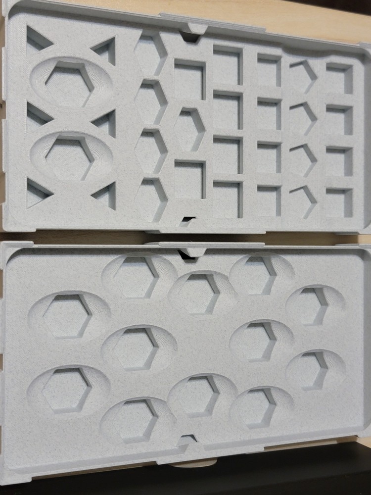 3d Printed Dice Case DND Box Storage Organizer Holder Stacking