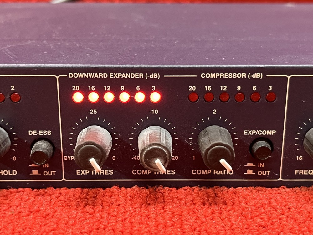 Used Symetrix 528E Analog Voice Processor Single-Channel Tested Good Condition
