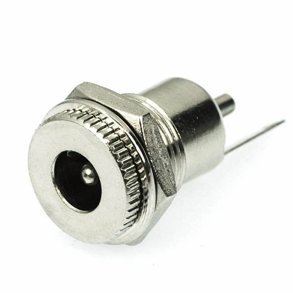 5.5mmx2.1mm DC Power Supply Jack Plug Socket Female Panel Mount Connector 20/40X