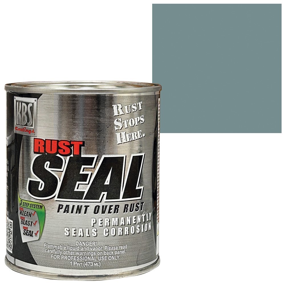 KBS RustSeal Gloss Grey Rust Preventive Coating, Pint #KBS-4305