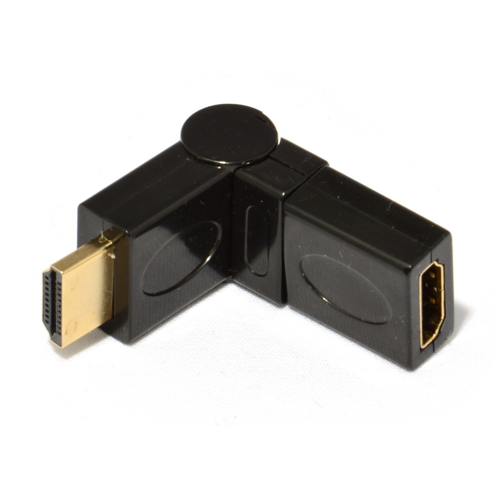 HDMI Multi Angle Swivel Coupler Adapter Connector Extender Converter 4K 1080P