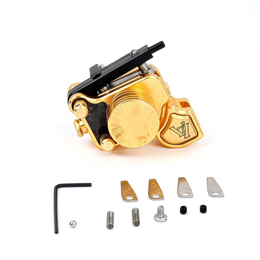 2025 New Shrapnel Motor Rotary Tattoo Machine Gun Withe Adjustable Stroke Supply