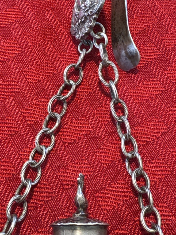 Early 1800’s Gentlemen’s Flask-Sterling Silver-Netherlands Export Hallmarks