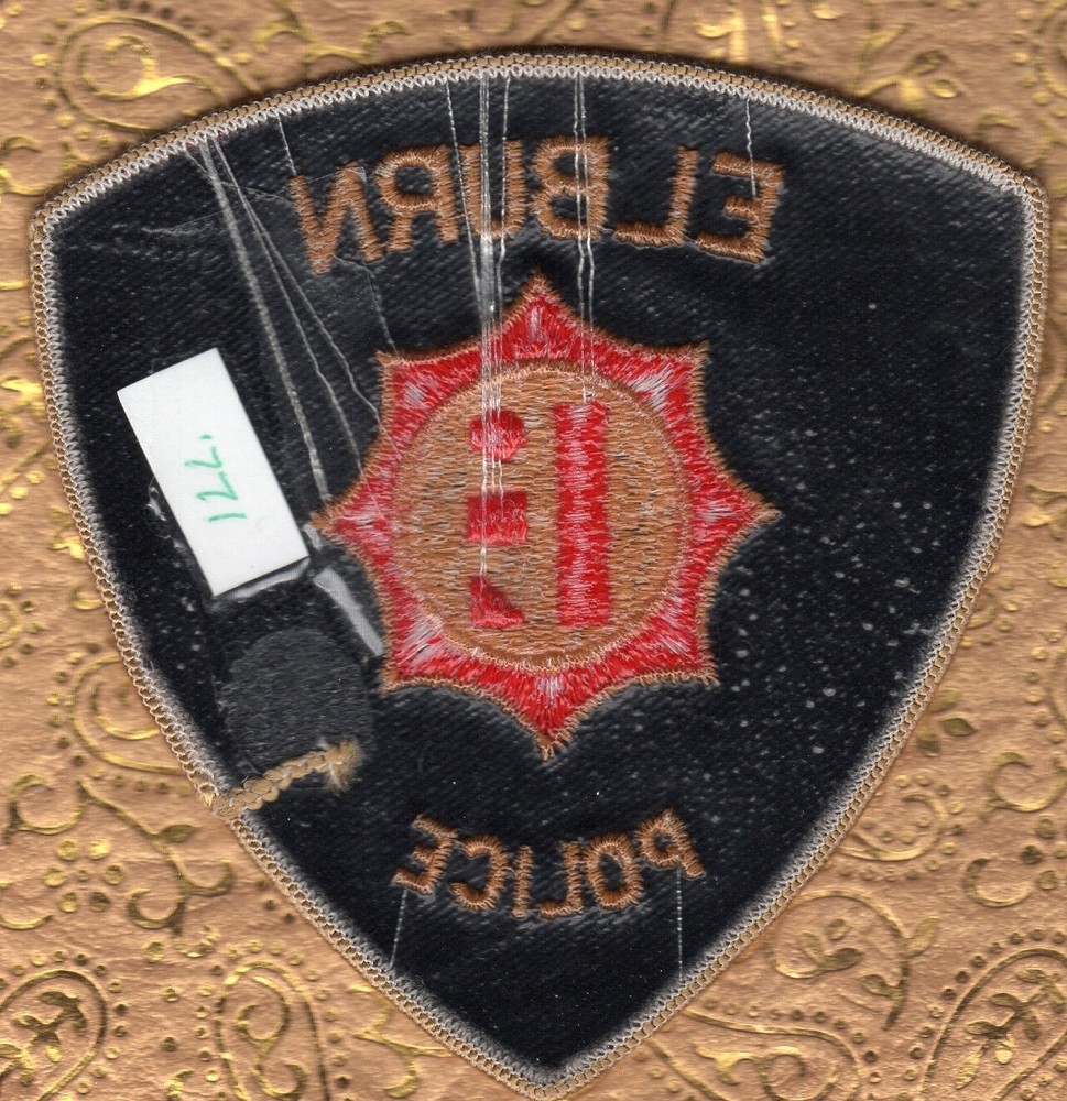 Elburn Illinois Police Shoulder Patch -- USED