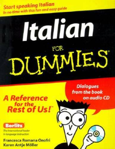 Italian for Dummies (With Audio CD) - Paperback - GOOD