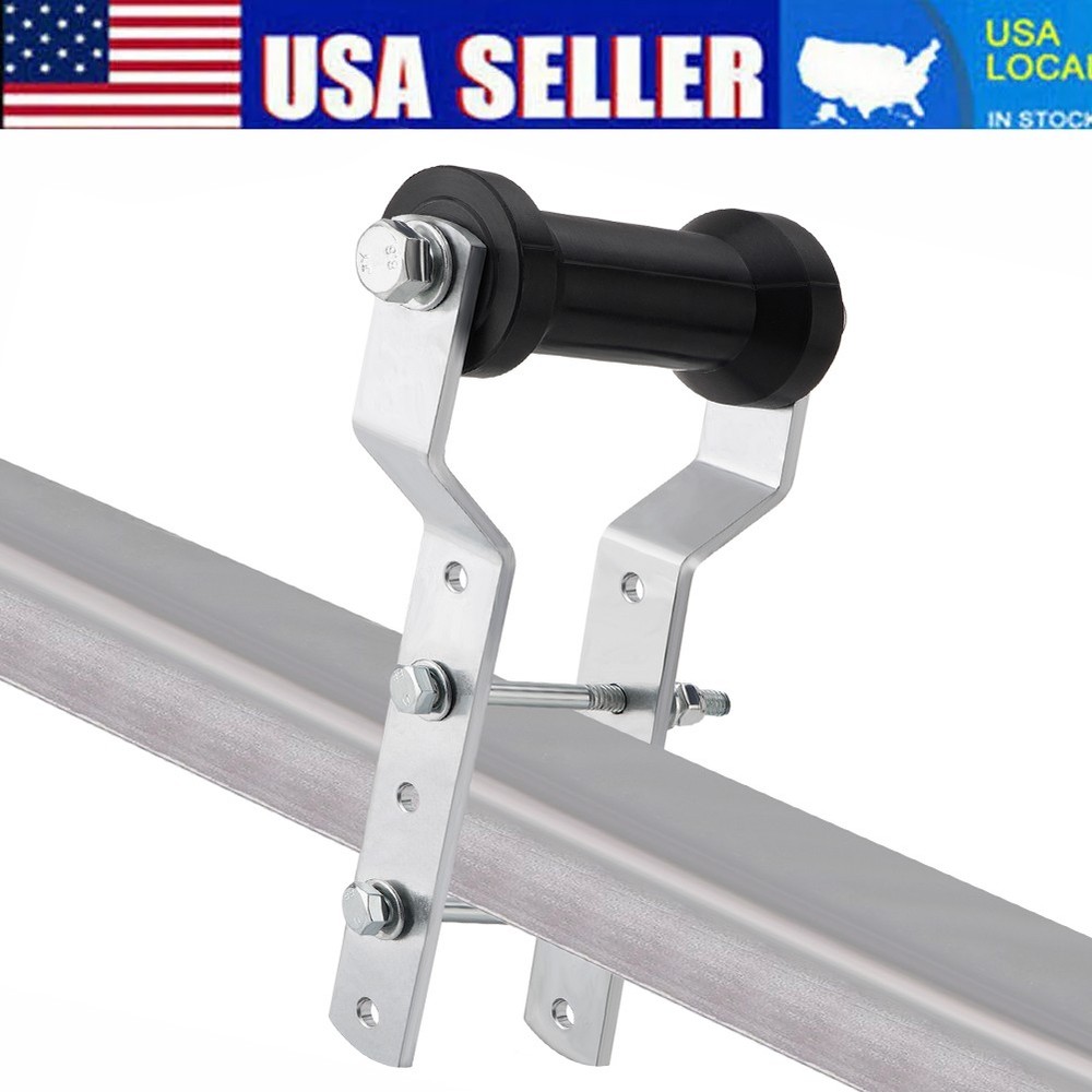 4" Adjustable Keel Roller with Panel Bracket Assembly for 2" Tongue Heavy Duty