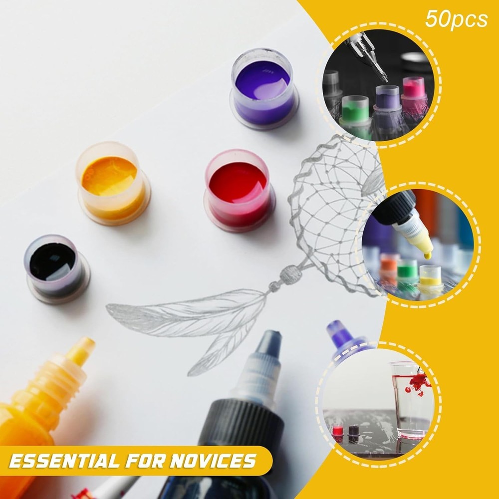 3mm Tattoo Practice Kit for Beginners - 67Pcs Tattoo Starter Kit for Beginner...