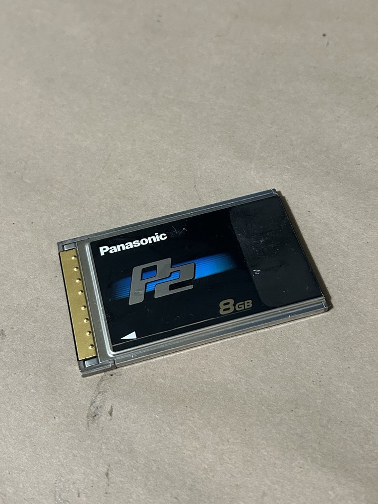 Panasonic 8GB P2 Card - AJ-P2C008HG
