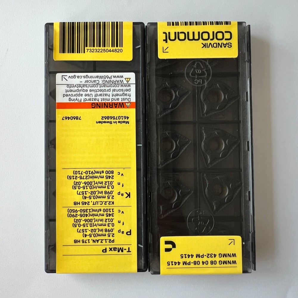 Sandvik 10Pcs/BOX WNMG080408-PM 4415