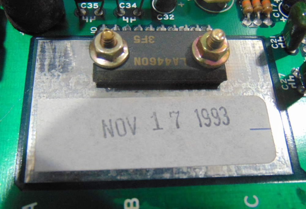 ***USED*** Data East Wacky Gator Arcade Game Computer Board and Scoring Display.