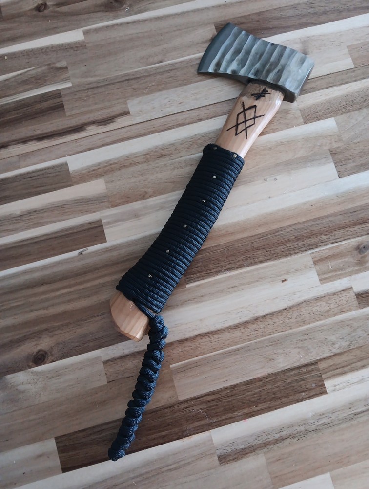 Custom engraved hatchet