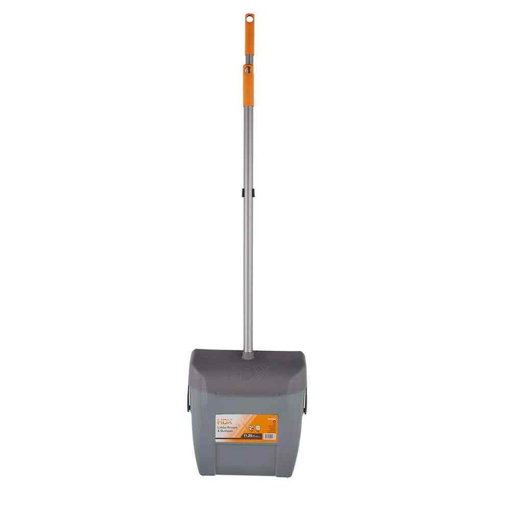 Long Handle Broom and Dust Pan Set - Easy Clean Up