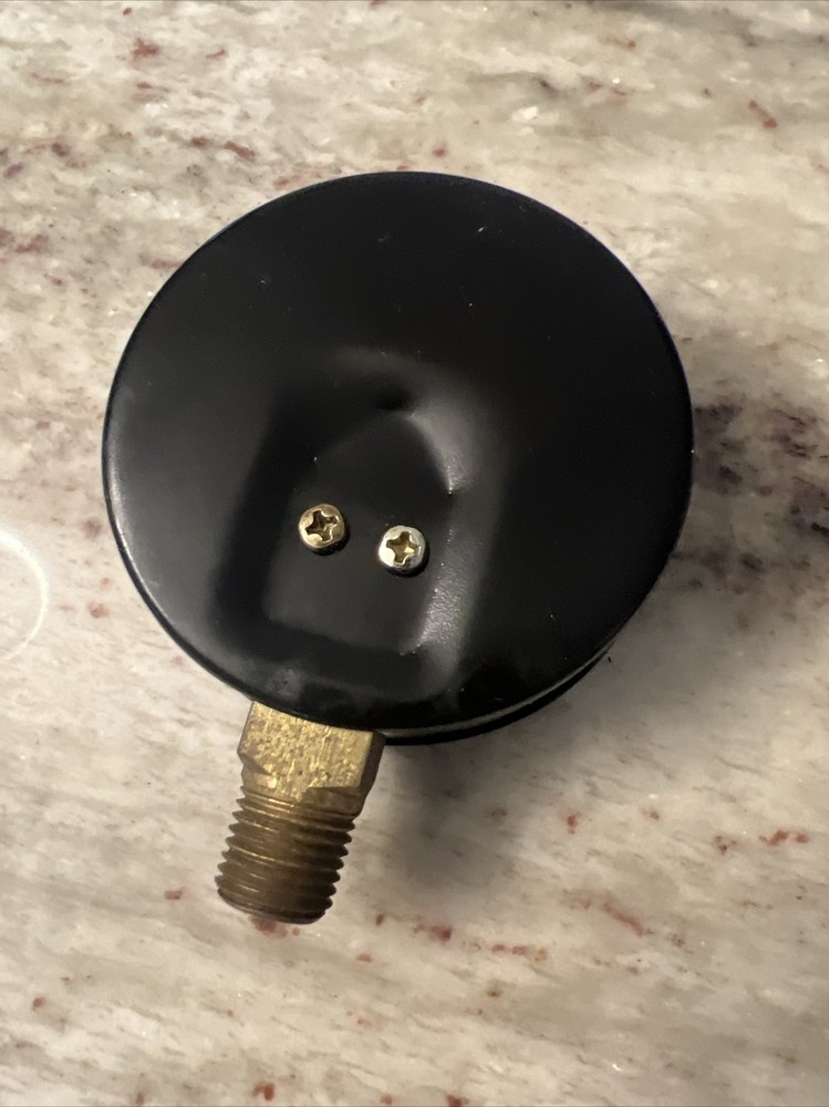 USG 60 PSI Full Scale Range Pressure Meter 0-60 PSI