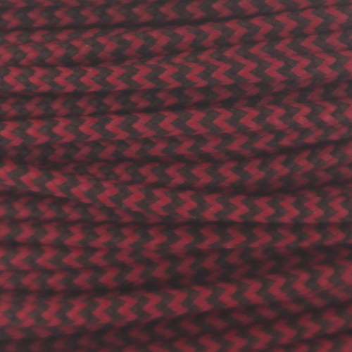 10', 25', 50', 100' Red/Black Speckled D Loop BCY #24 Rope Material