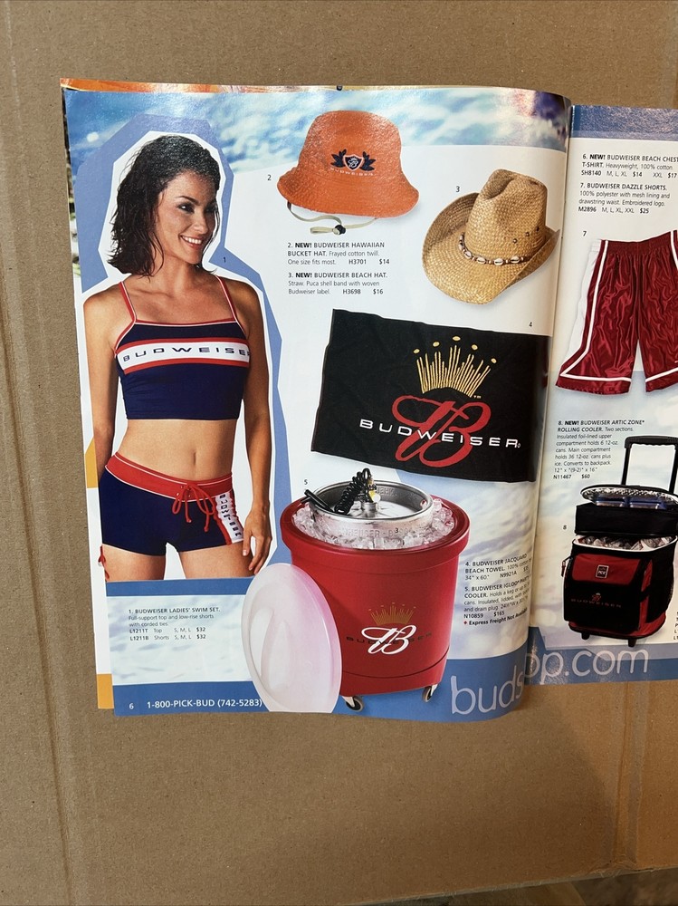 Budweiser Genuine Collection Gift Catalog - 2004