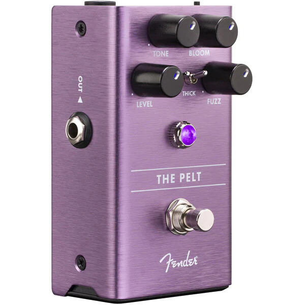 Fender The Pelt Fuzz Guitar Effects Pedal Silicon Transistor Mid/Thick Switch