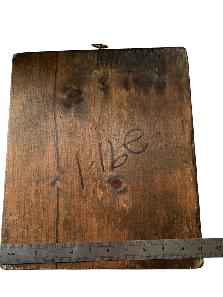 Document Holder Wall Hung Wood Diploma Display Office Library Studio 13x11x1”