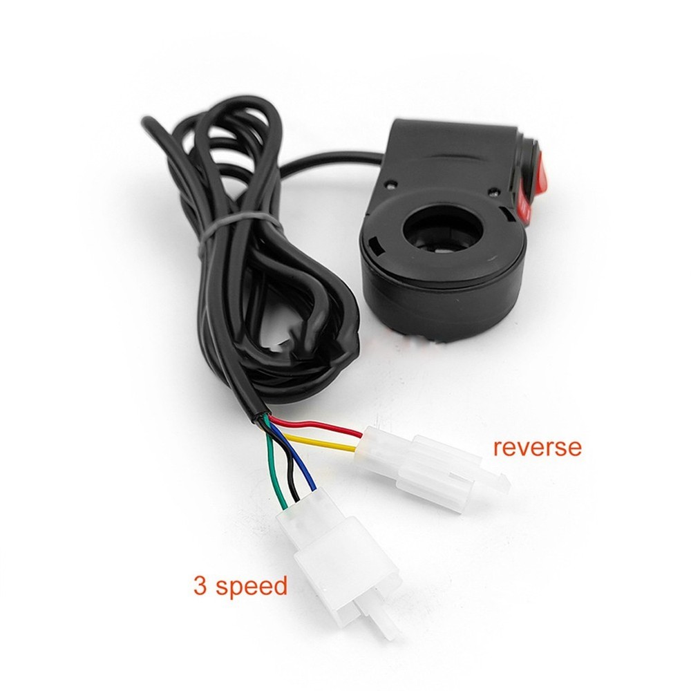 Electric vehicle speed controller + three speed + switch line length 2 meters